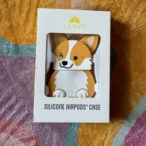 NWOT Corgi AirPods 1st Gen Silicone Case (NOT for AirPod Pro)